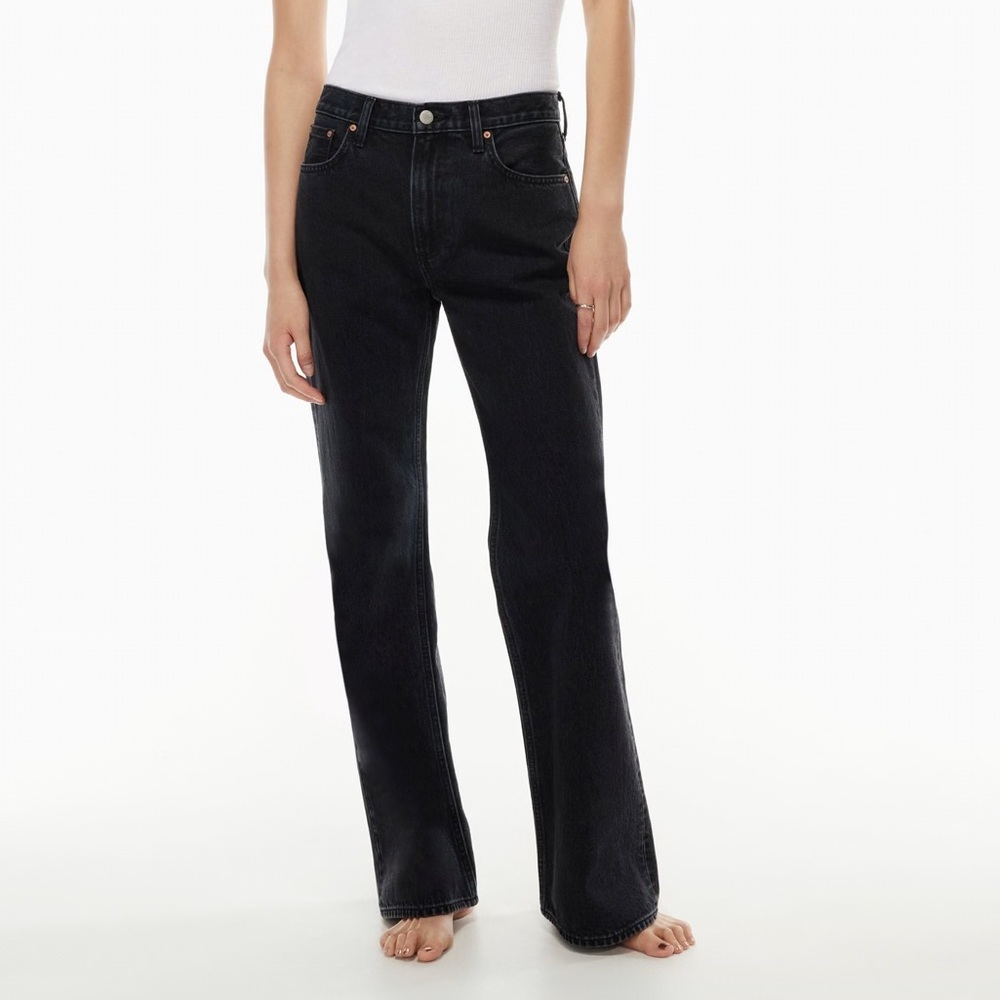 Denim Forum Marianne Mid-rise Loose Flare Jeans